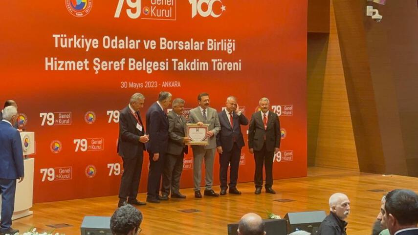 TOBB'un 79'uncu Genel Kurulu Türkiye Odalar ve Borsalar Birliği (TOBB)