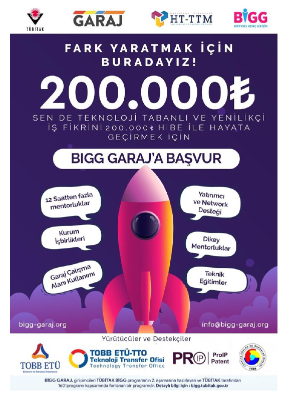 BİGG GARAJ 2020/2 Tanıtım Duyurusu