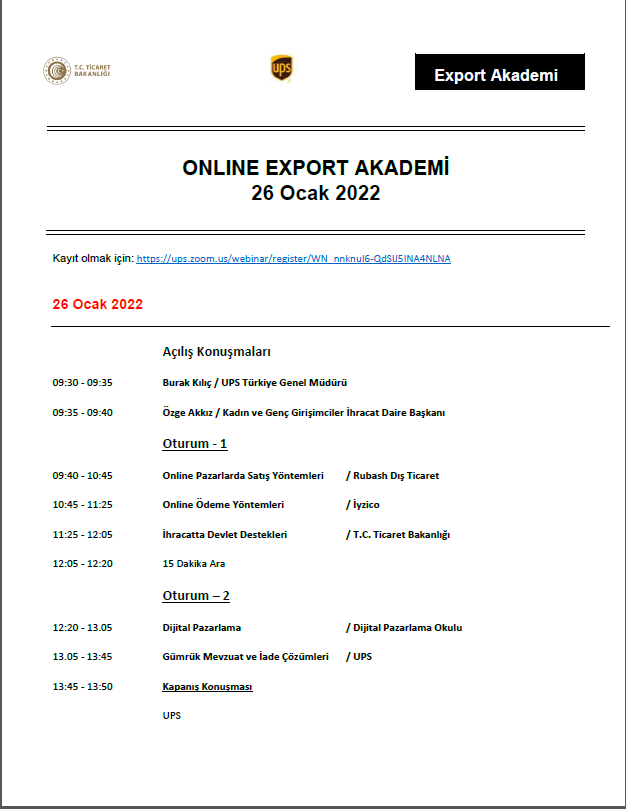 Online Export Akademi