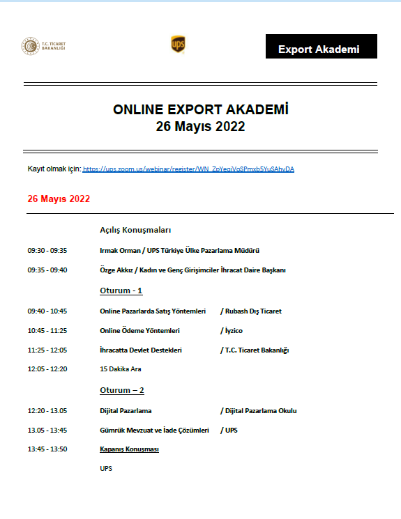 Online Export Akademi,